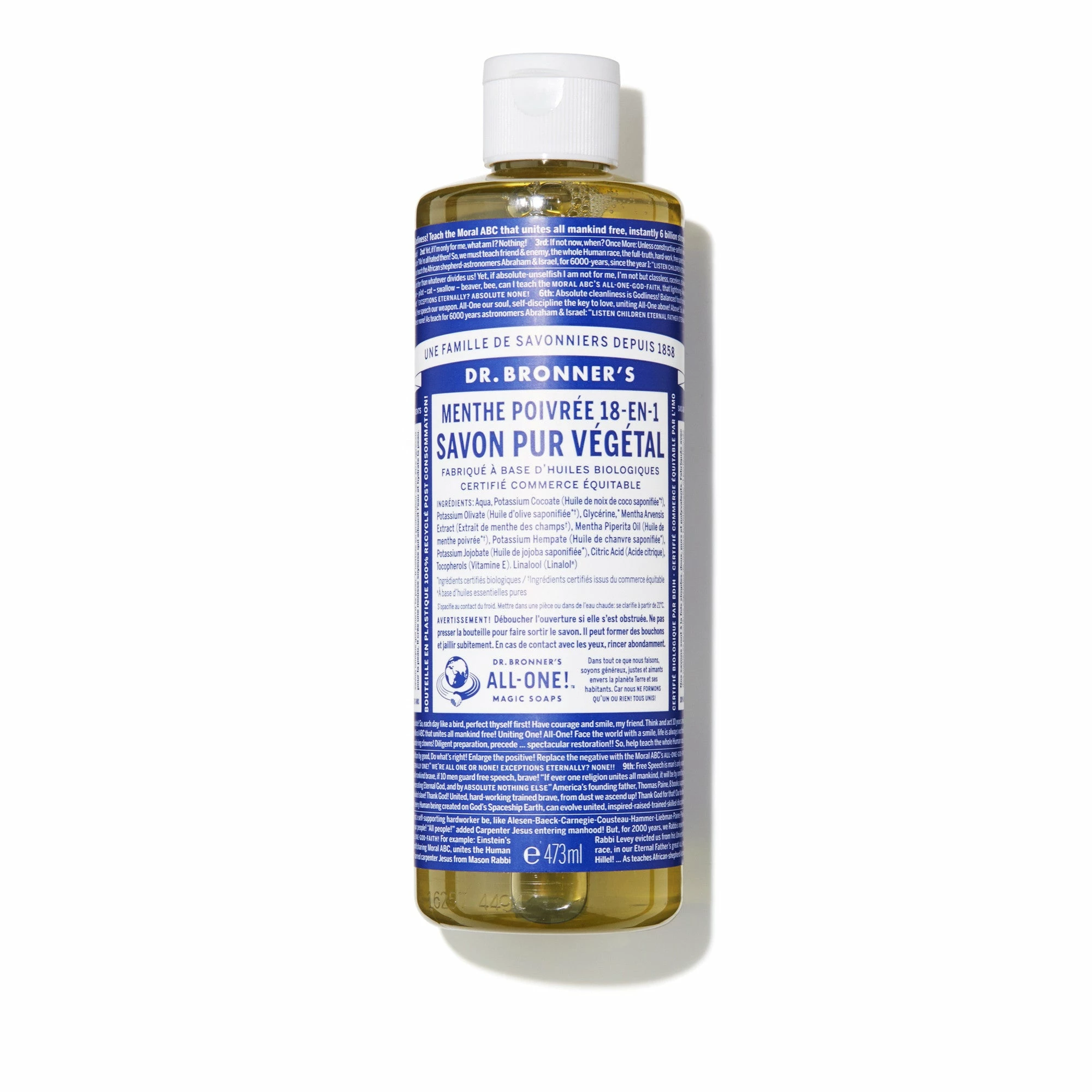 Savon Liquide Castile Soap Menthe Poivrée – Image 3