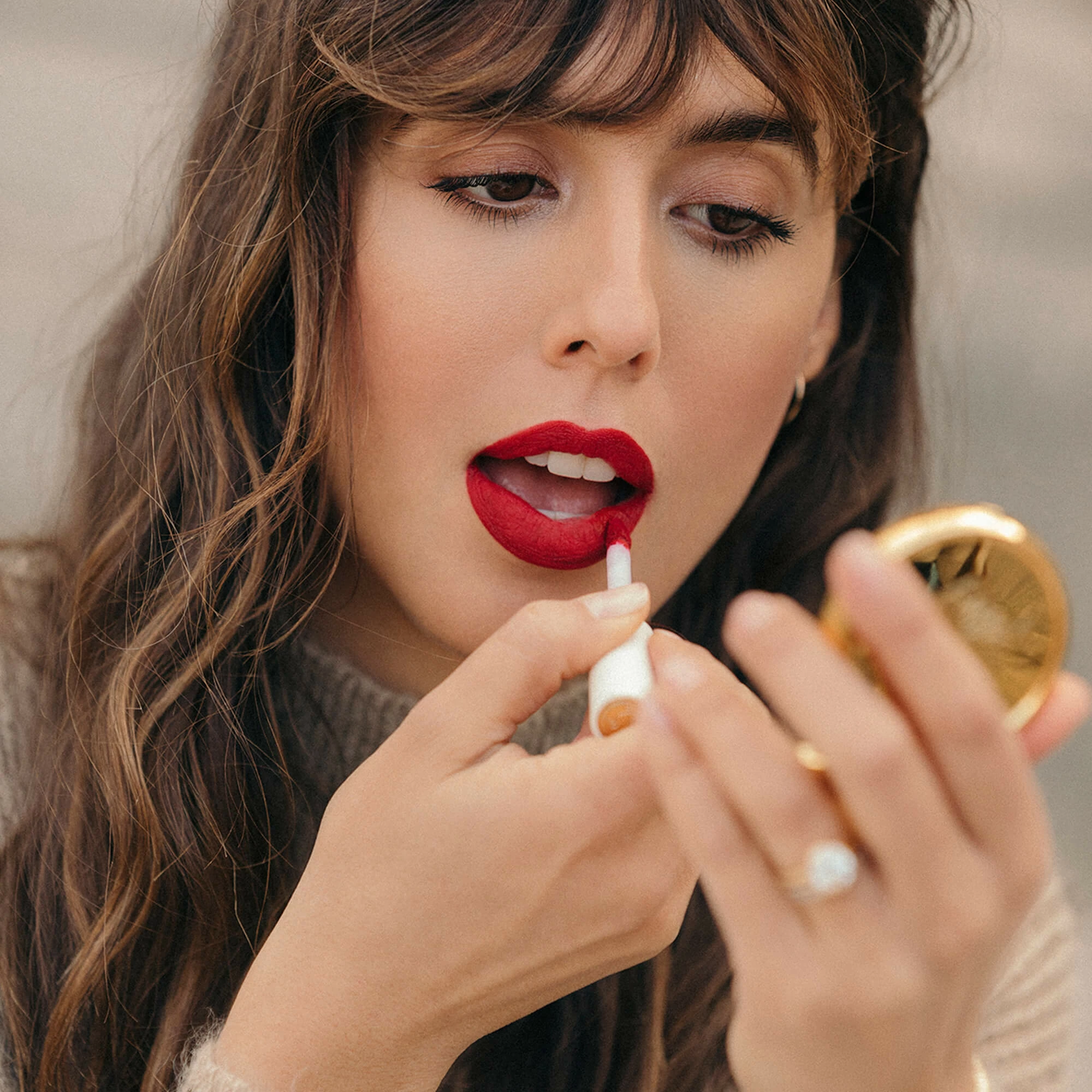 Petal Bouche Rouge à Lèvres Mat Sans Transfert – Image 5